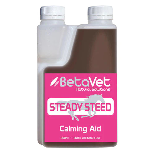 BetaVet Natural Solutions Horse Steady Steed Calming Aid - 500ml | PeekAPaw Pet Supplies