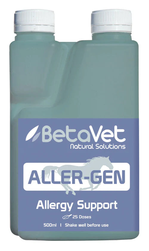 BetaVet Natural Solutions Horses Aller-Gen Allergy Support - 500ml | PeekAPaw Pet Supplies