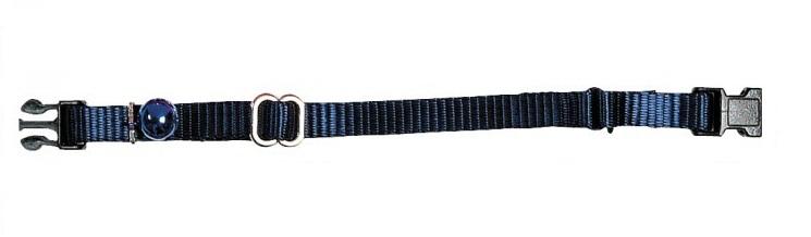 Prestige Pet Adjustable Cat Collar - 23-36cm Navy