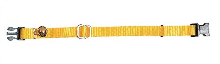 Prestige Pet Adjustable Cat Collar - 13-25cm Gold