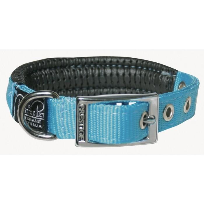 Prestige Pet Soft Padded Dog Collar - 41cm Turquoise