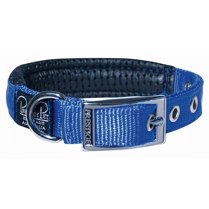 Prestige Pet Soft Padded Dog Collar - 46cm Blue
