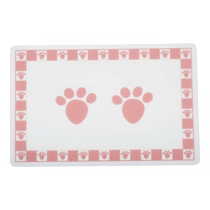 Prestige Pet Paws Pet Placemat - Pink