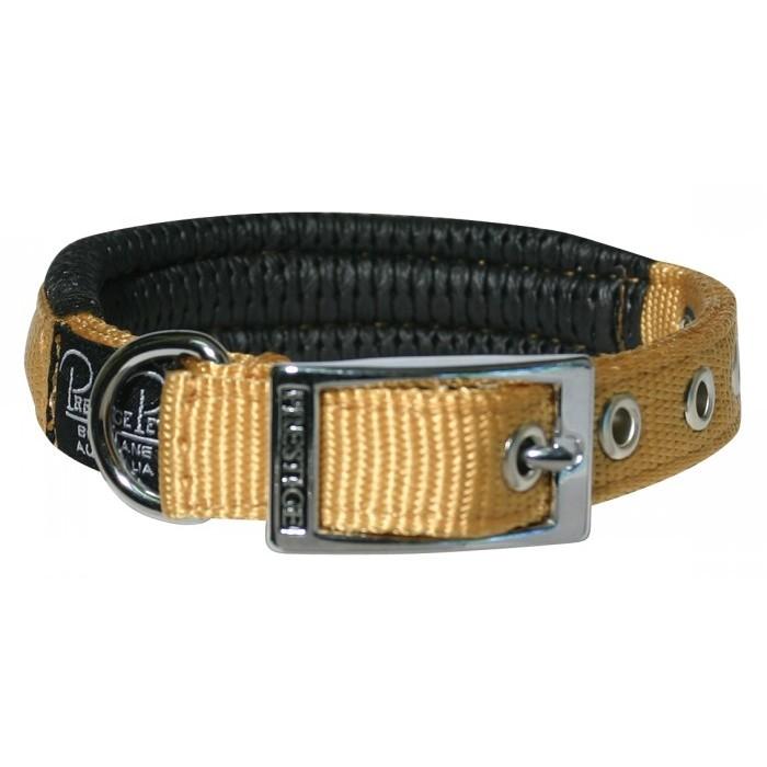 Prestige Pet Soft Padded Dog Collar - 41cm Gold