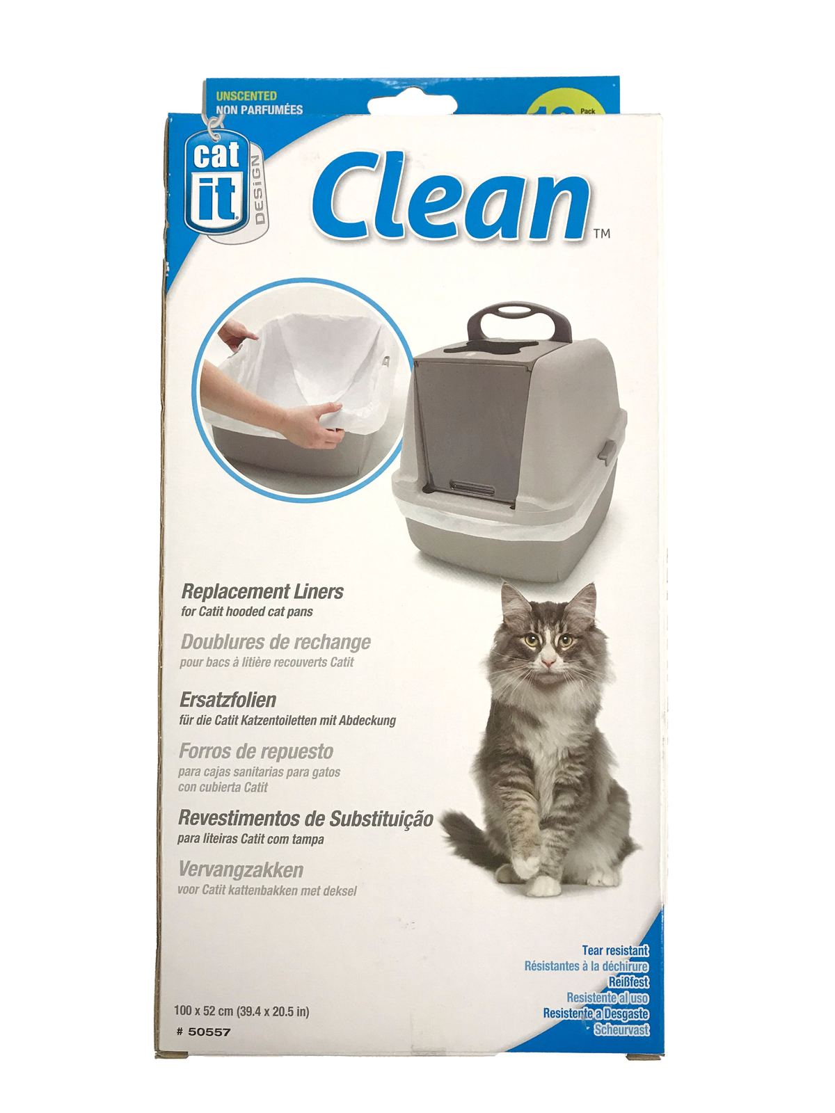 Catit Cat Litter Box Liners Regular 10 Pack