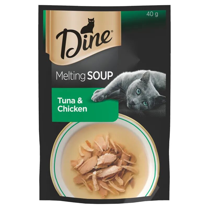 Dine Bonito Melting Soup Chicken 40g sachets, 12 pack front of pack