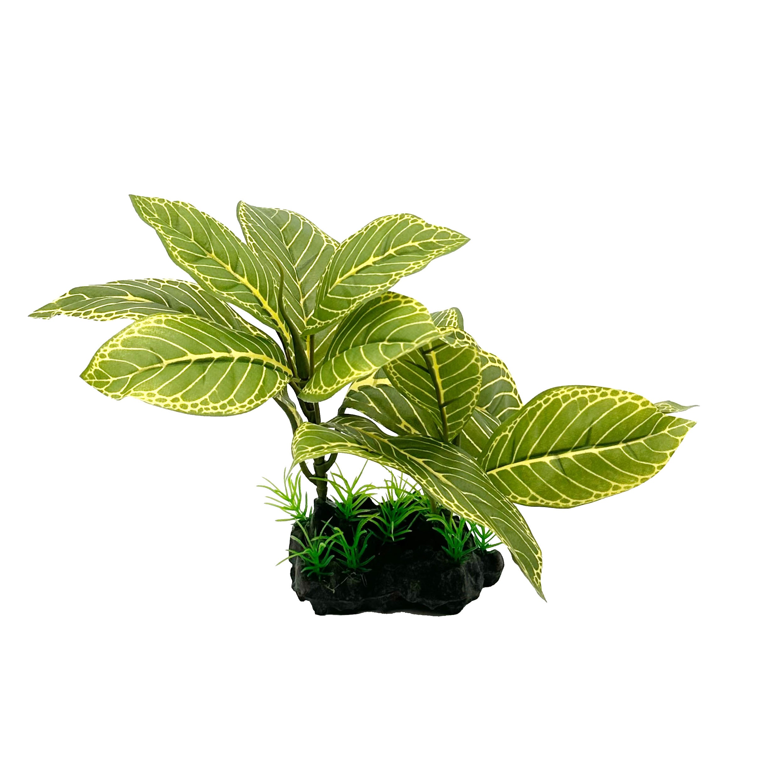 Amazon Jungle Giant Lemon Tree artificial aquarium plant, 28cm