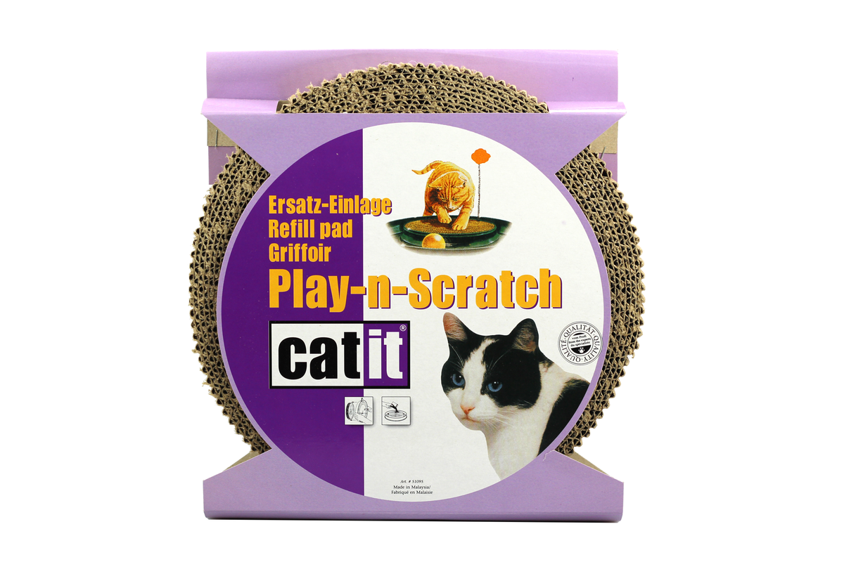Catit Play N Scratch Cat Toy Replacement Cardboard Insert