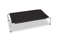Superior Pet Goods Canvas/Twill raised dog bed on a galvanised steel frame