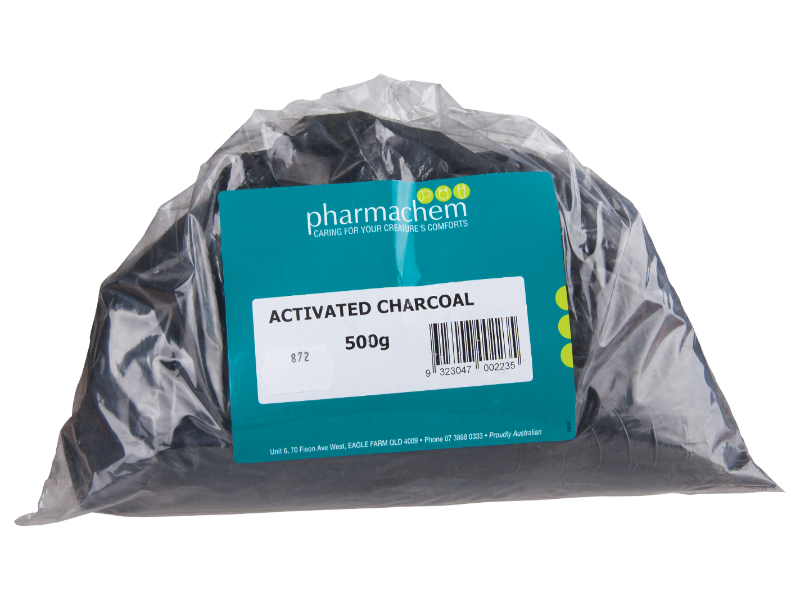Pharmachem Activated Charcoal oral powder 500g tub