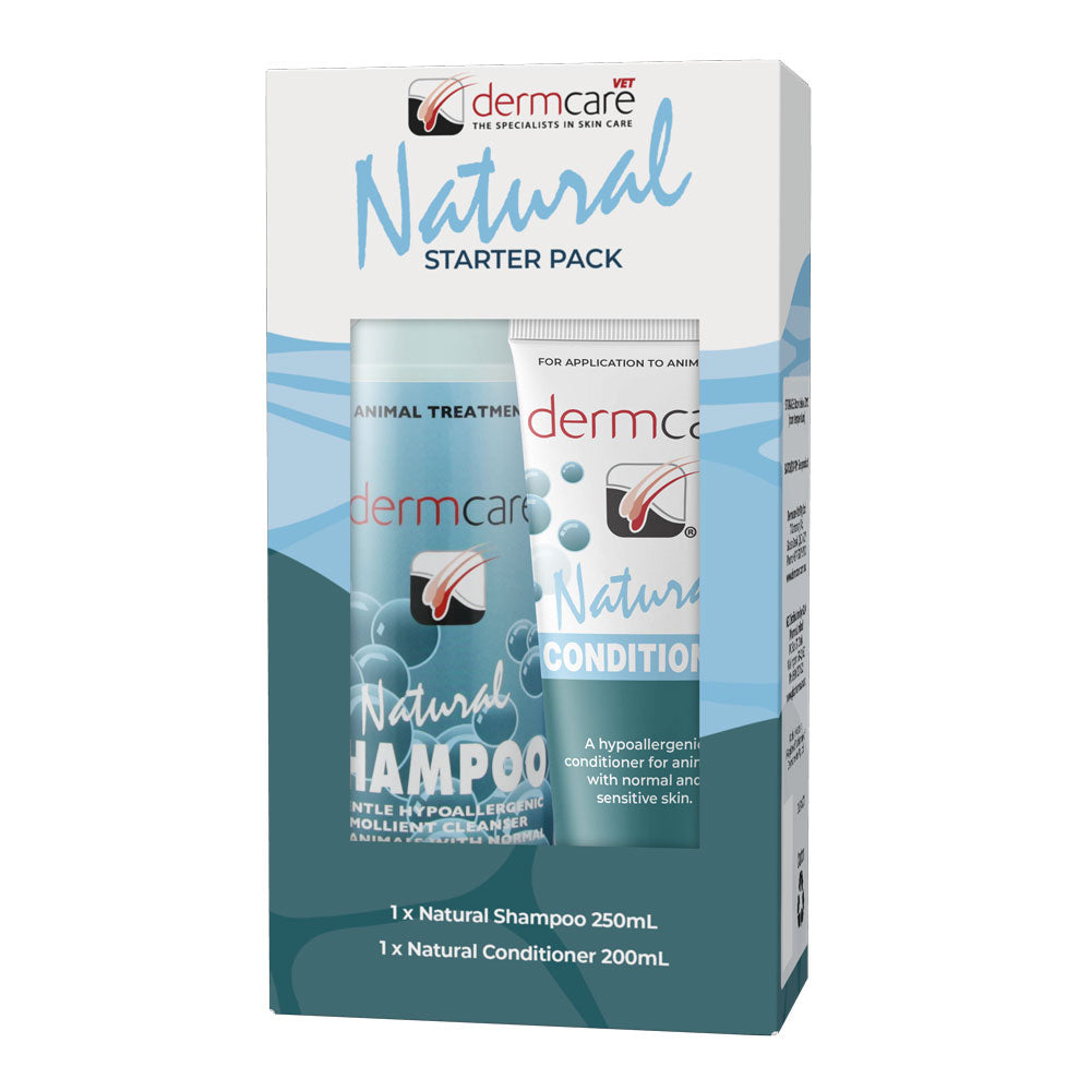 Dermcare Natural shampoo and conditioner starter pack