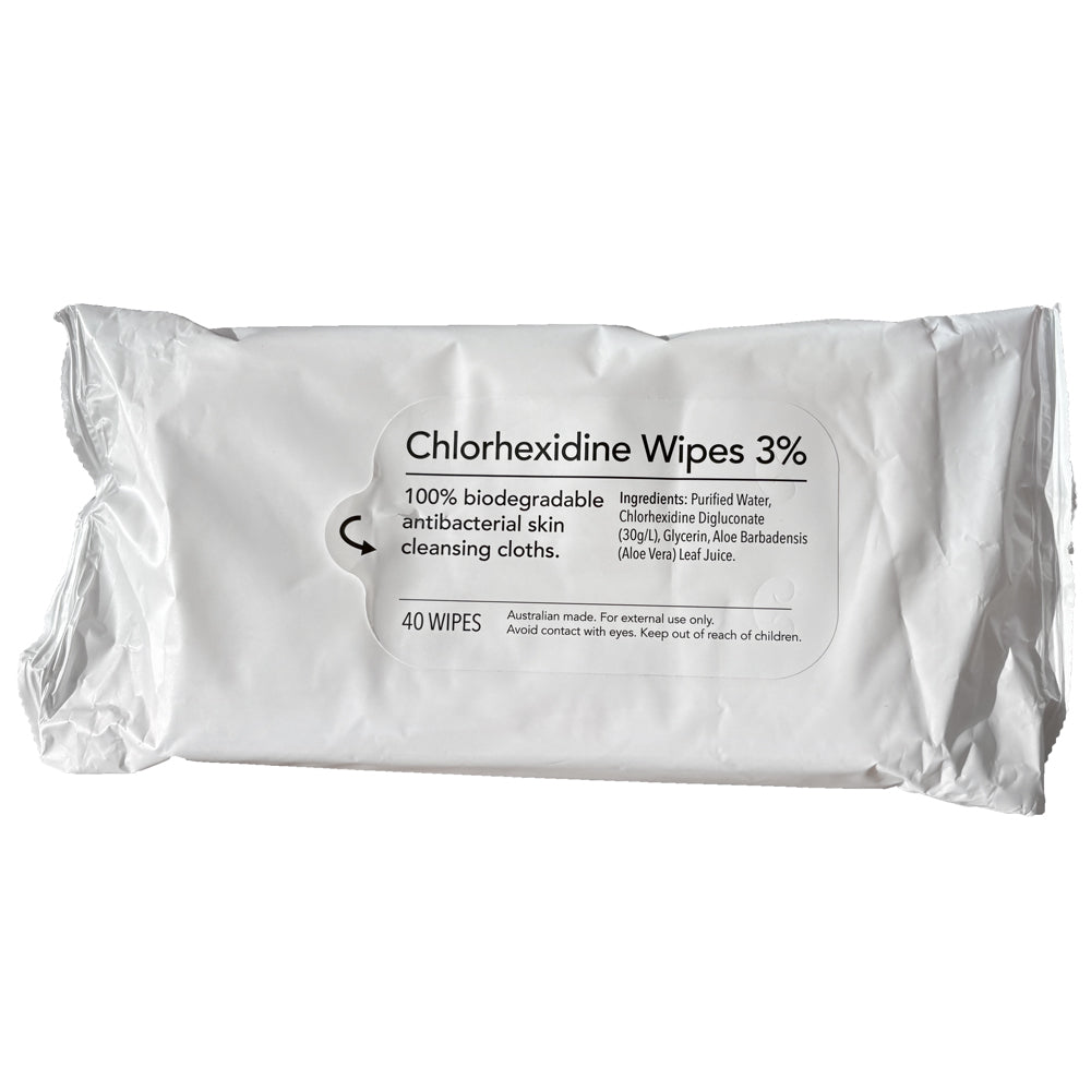 Dog by Dr Lisa Chlorhexidine Wipes 40 Pack