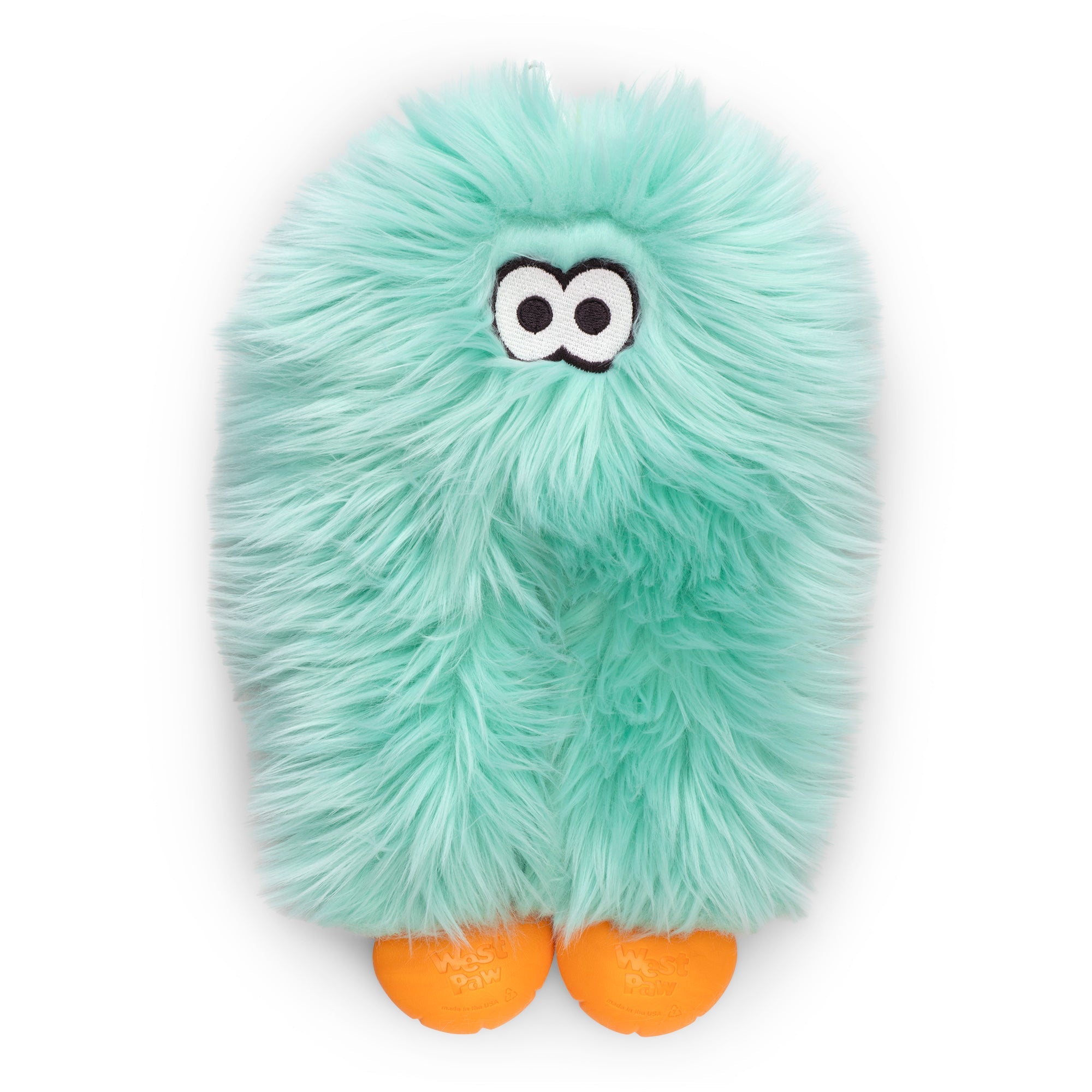 West Paw Rowdie Tough Plush Dog Toys Astrid - Seafoam