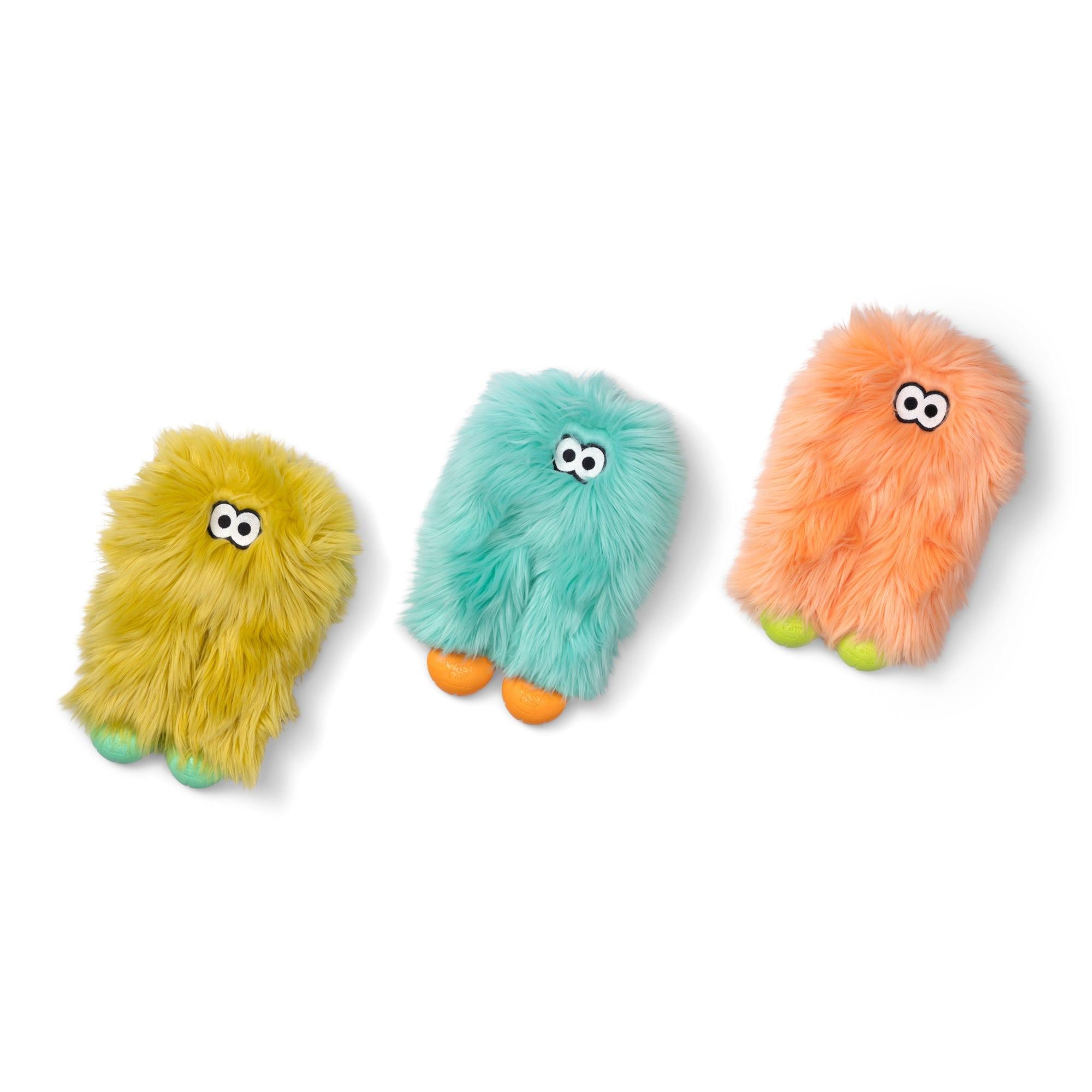 West Paw Rowdie Tough Plush Dog Toys Astrid - all three colours