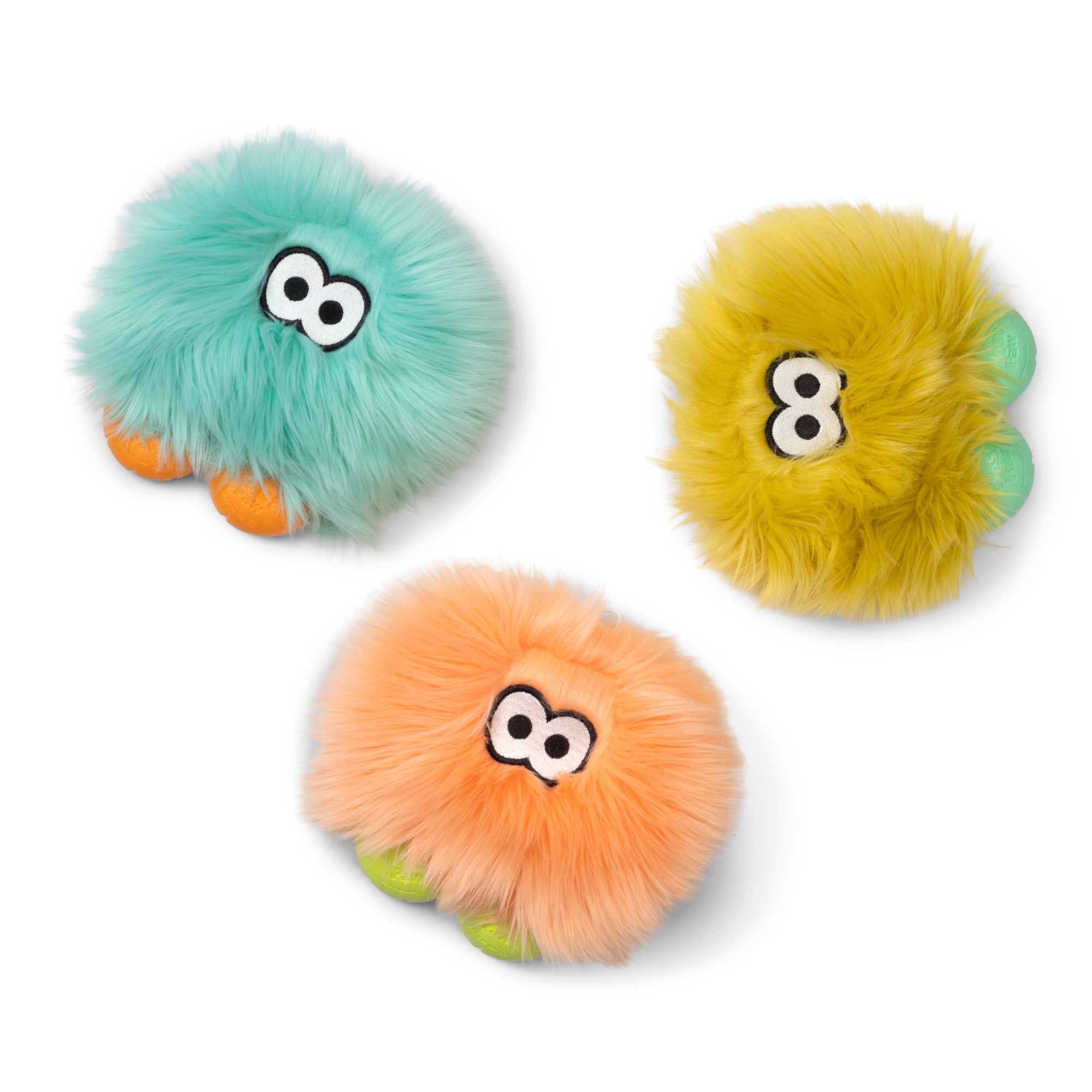 West Paw Rowdie Tough Plush Dog Toys Rolf - all three colours