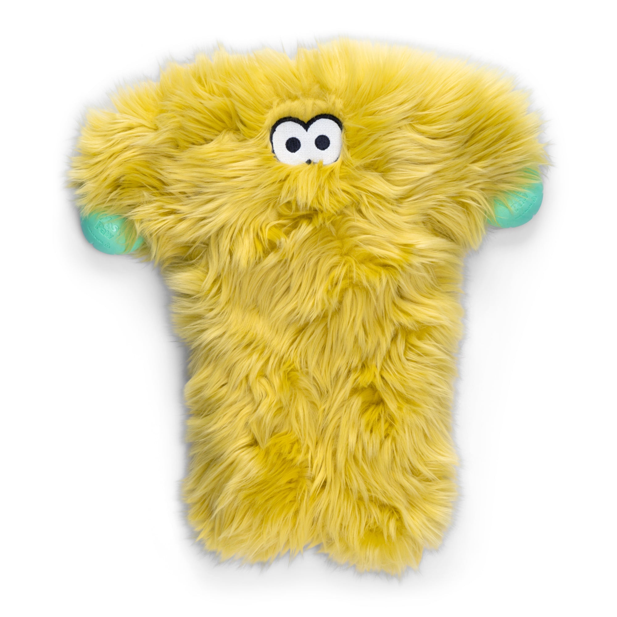 West Paw Rowdie Tough Plush Dog Toys Bjorn - Citrus