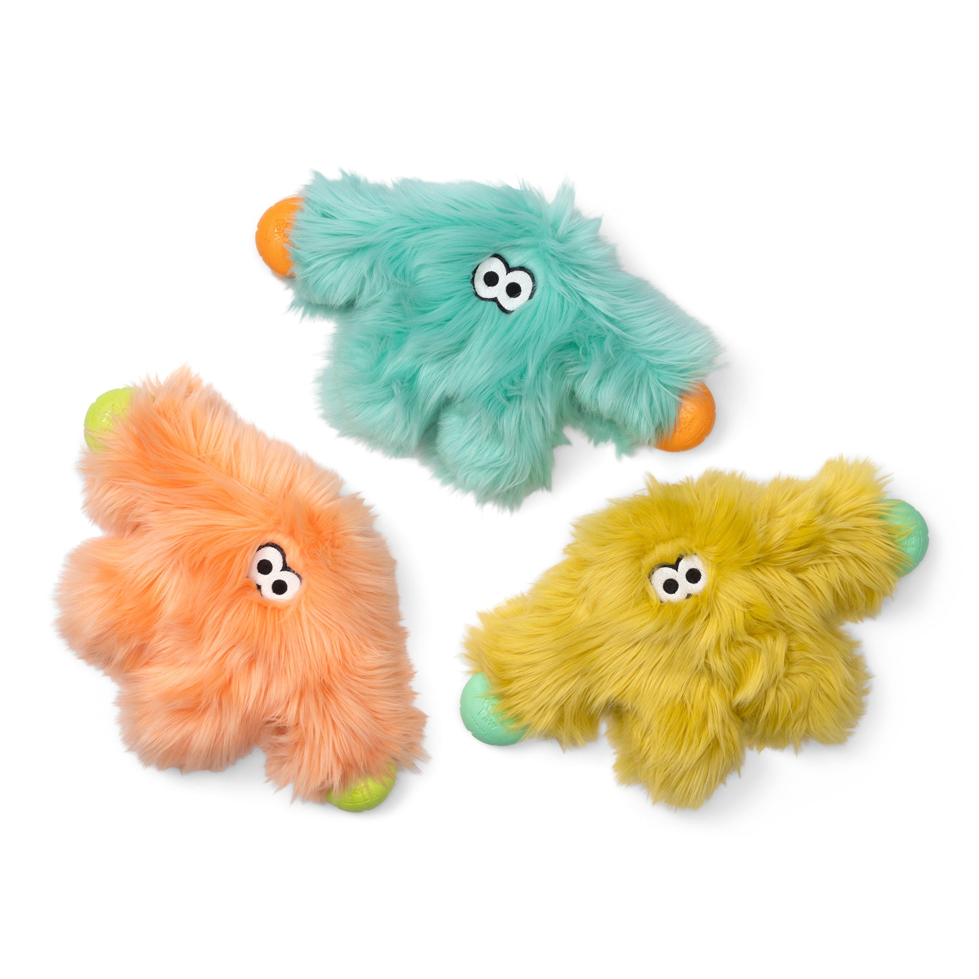 West Paw Rowdie Tough Plush Dog Toys Helga - all three colours