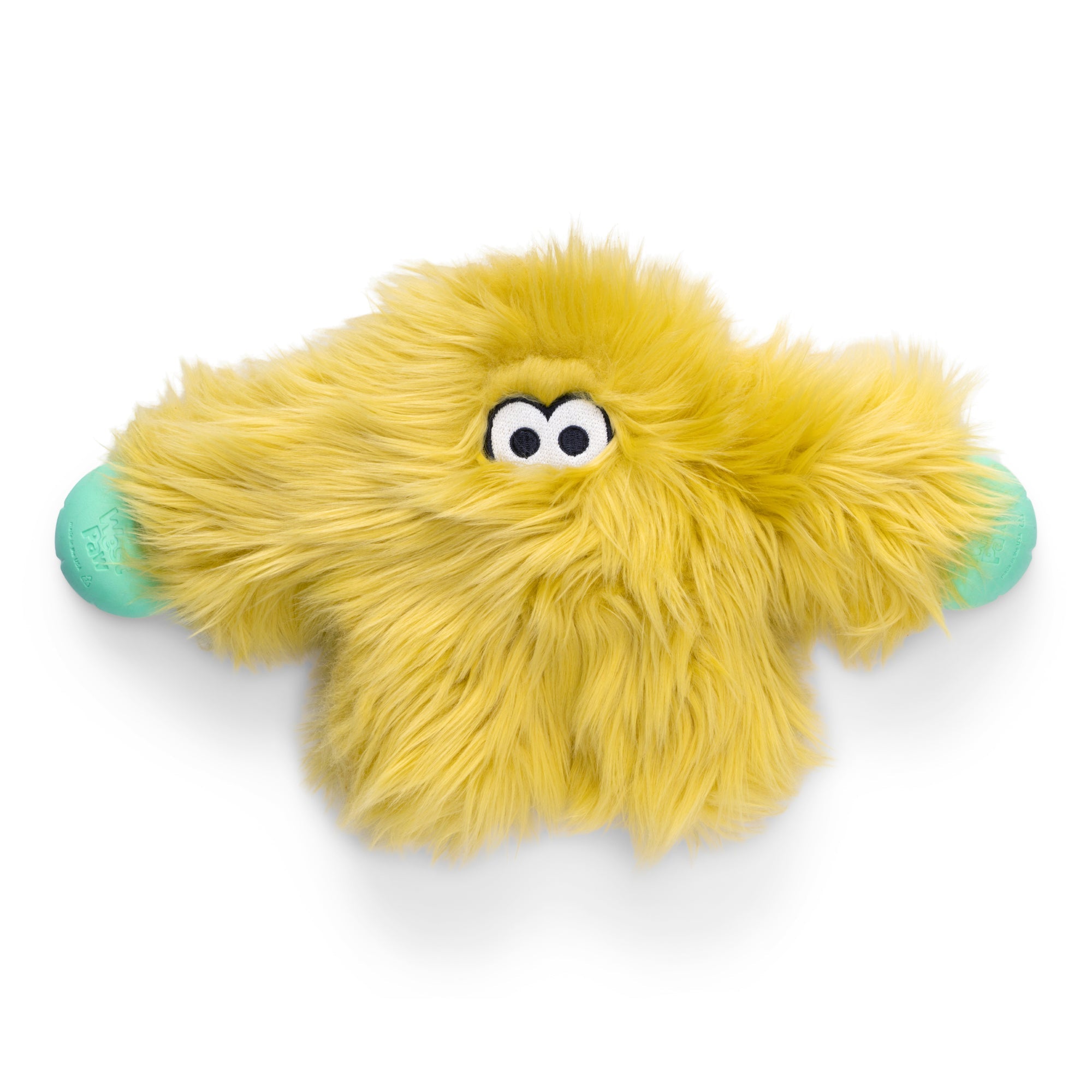 West Paw Rowdie Tough Plush Dog Toys Helga - Citrus