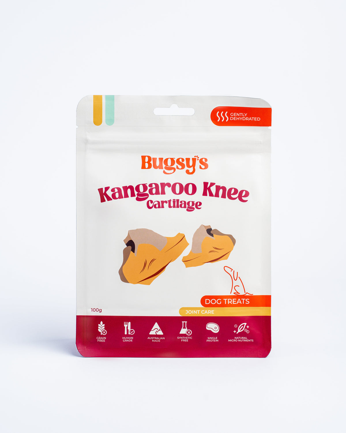 Bugsy's Kangaroo Knee Cartilage Dog Treats 2