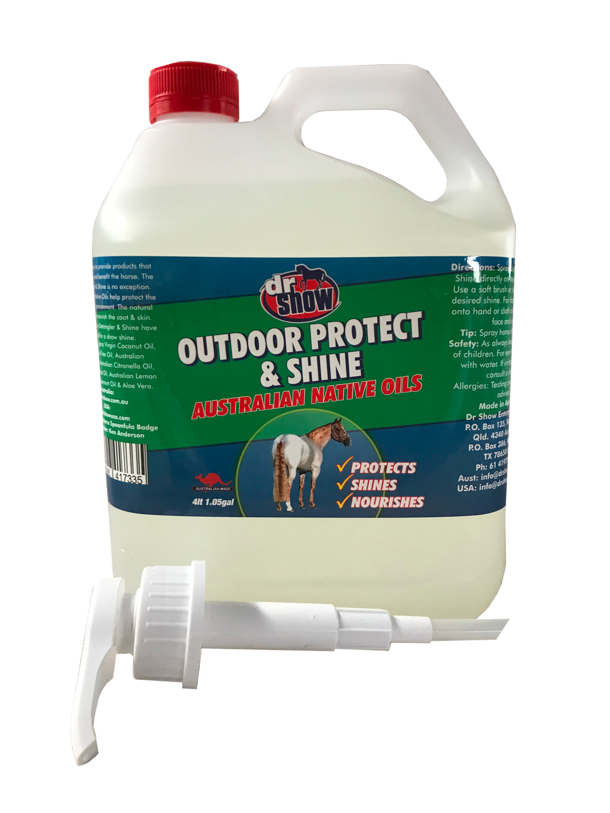 Dr Show Outdoor Protect and Shine 4 litre container