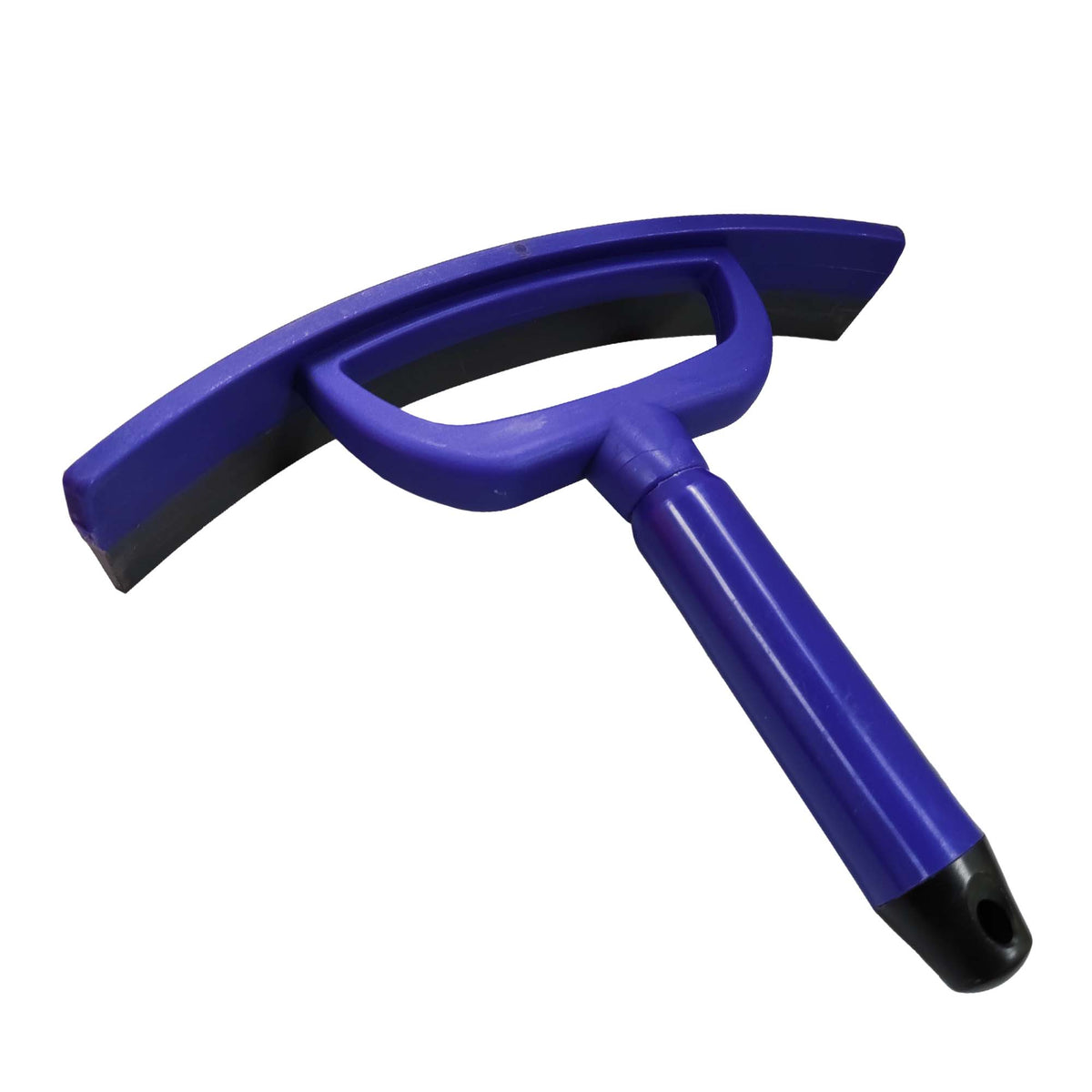 iPetz metal sweat scraper for horses with wooden handle