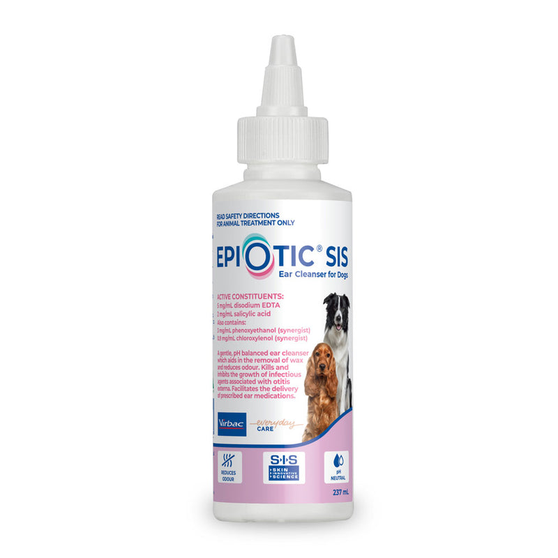 EPIOTIC Ear and Skin Cleaner for Dogs and Cats - 237ml | PeekAPaw Pet Supplies