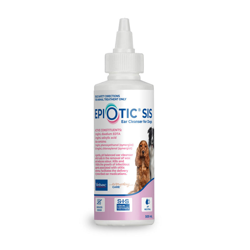 EPIOTIC Ear and Skin Cleaner for Dogs and Cats - 500ml | PeekAPaw Pet Supplies