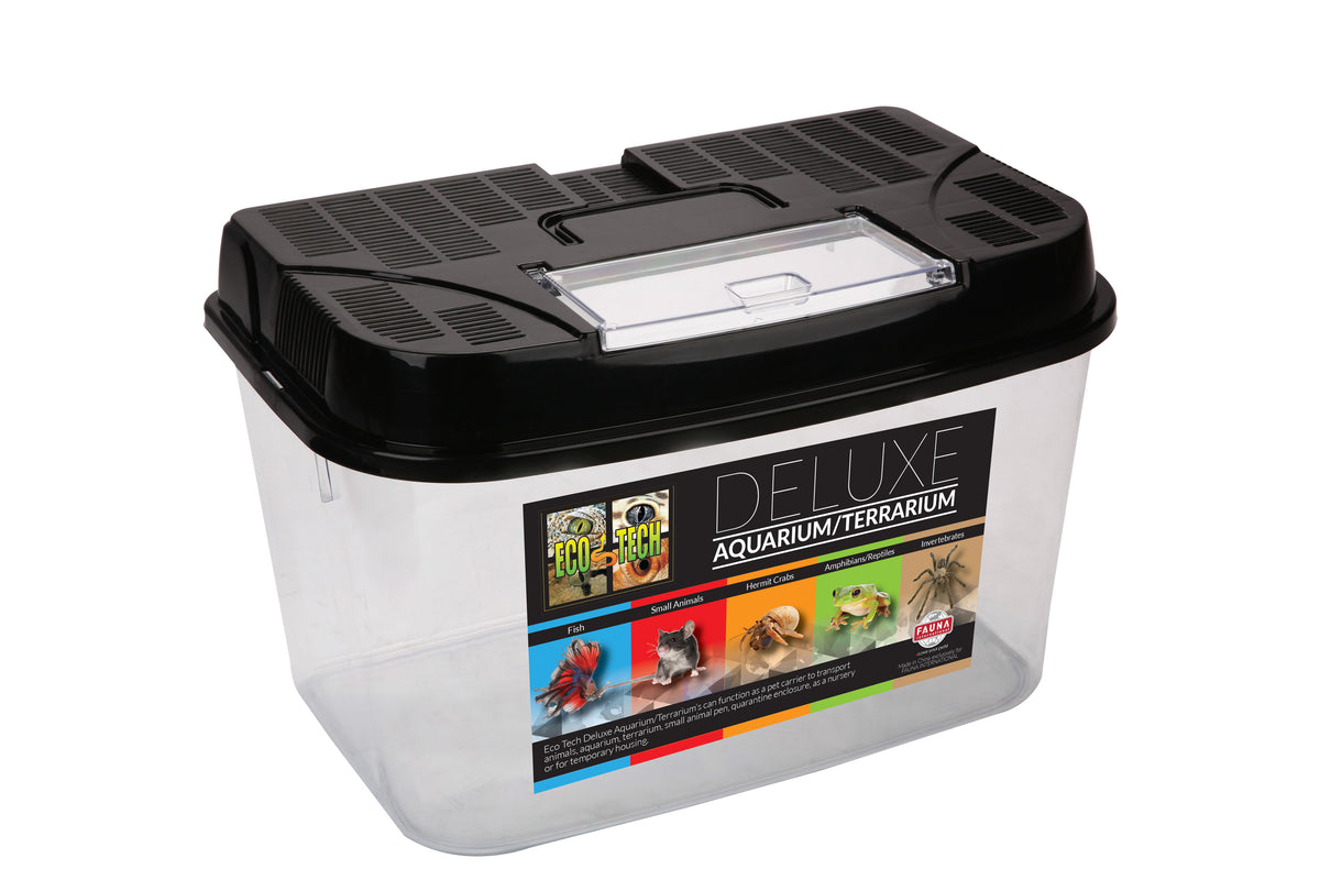 Eco Tech Plastic Aquarium & Terrarium - Extra Large 35 x 21 x 18cm | PeekAPaw Pet Supplies