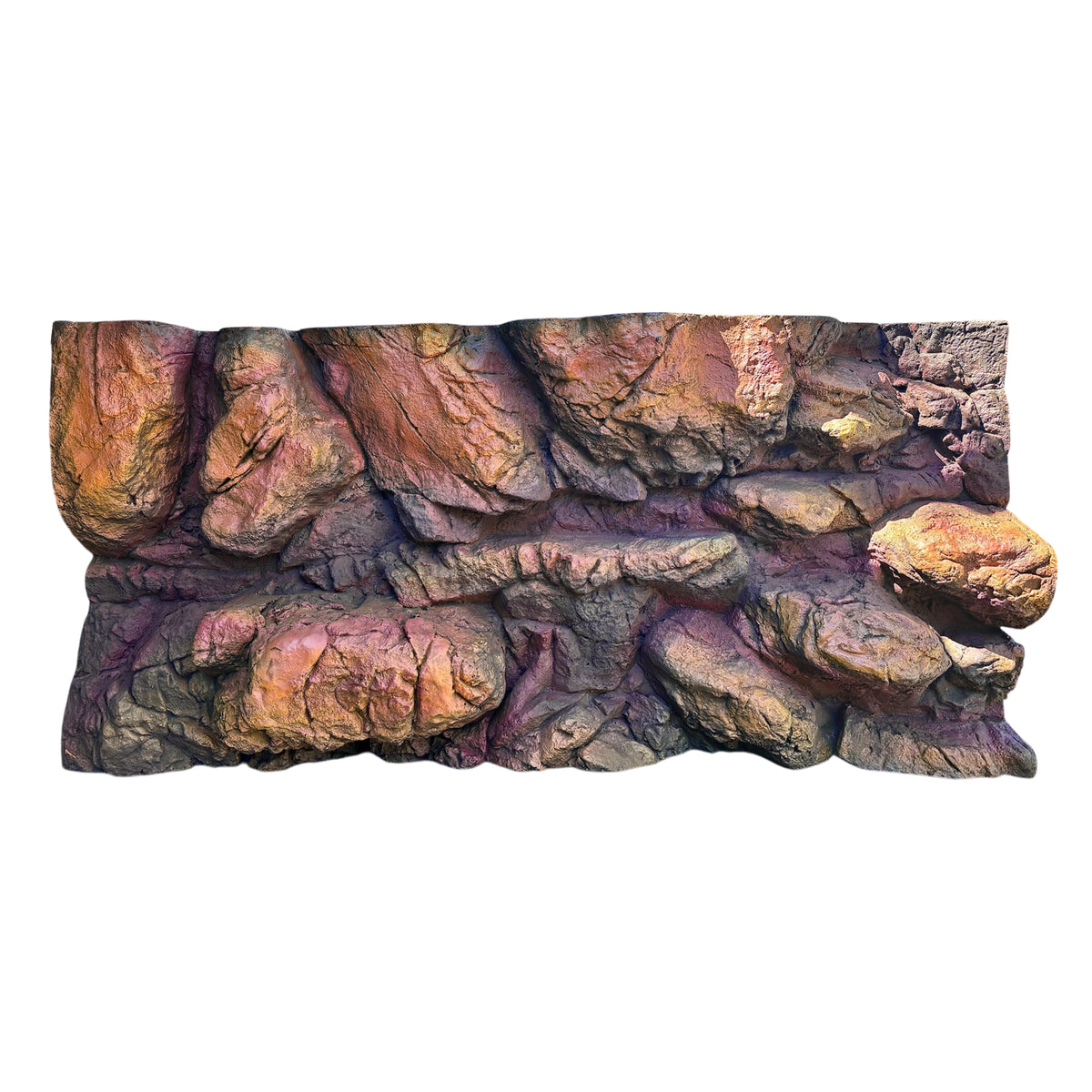 Eco Tech Stone Terrarium Background - 118.5 x 21 x 56.5cm | PeekAPaw Pet Supplies