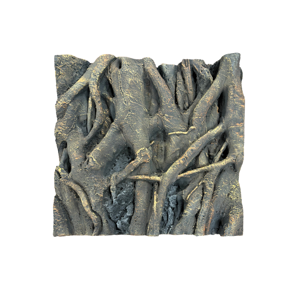 Eco Tech Twisted Roots Terrarium Background - 58.5 x 10 x 56.5cm | PeekAPaw Pet Supplies