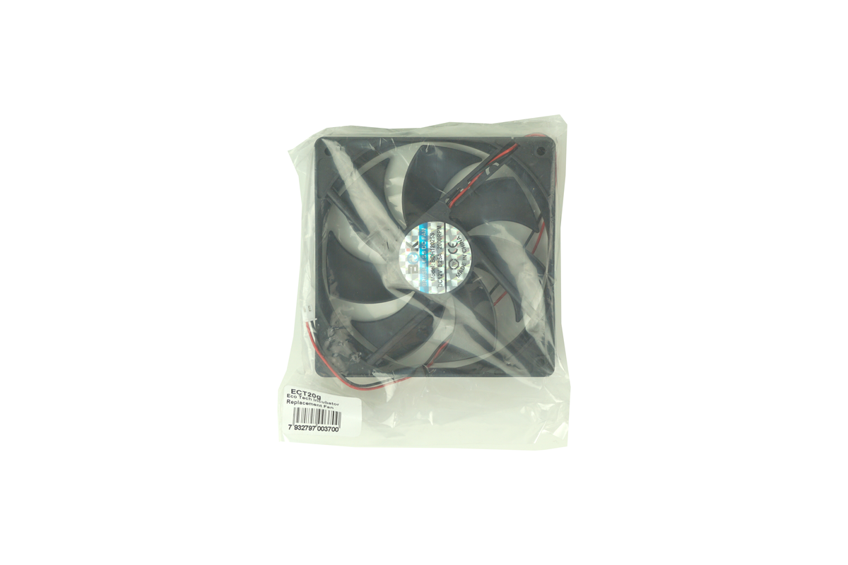 Eco Tech Reptile Egg Incubator Replacement Part - Fan | PeekAPaw Pet Supplies