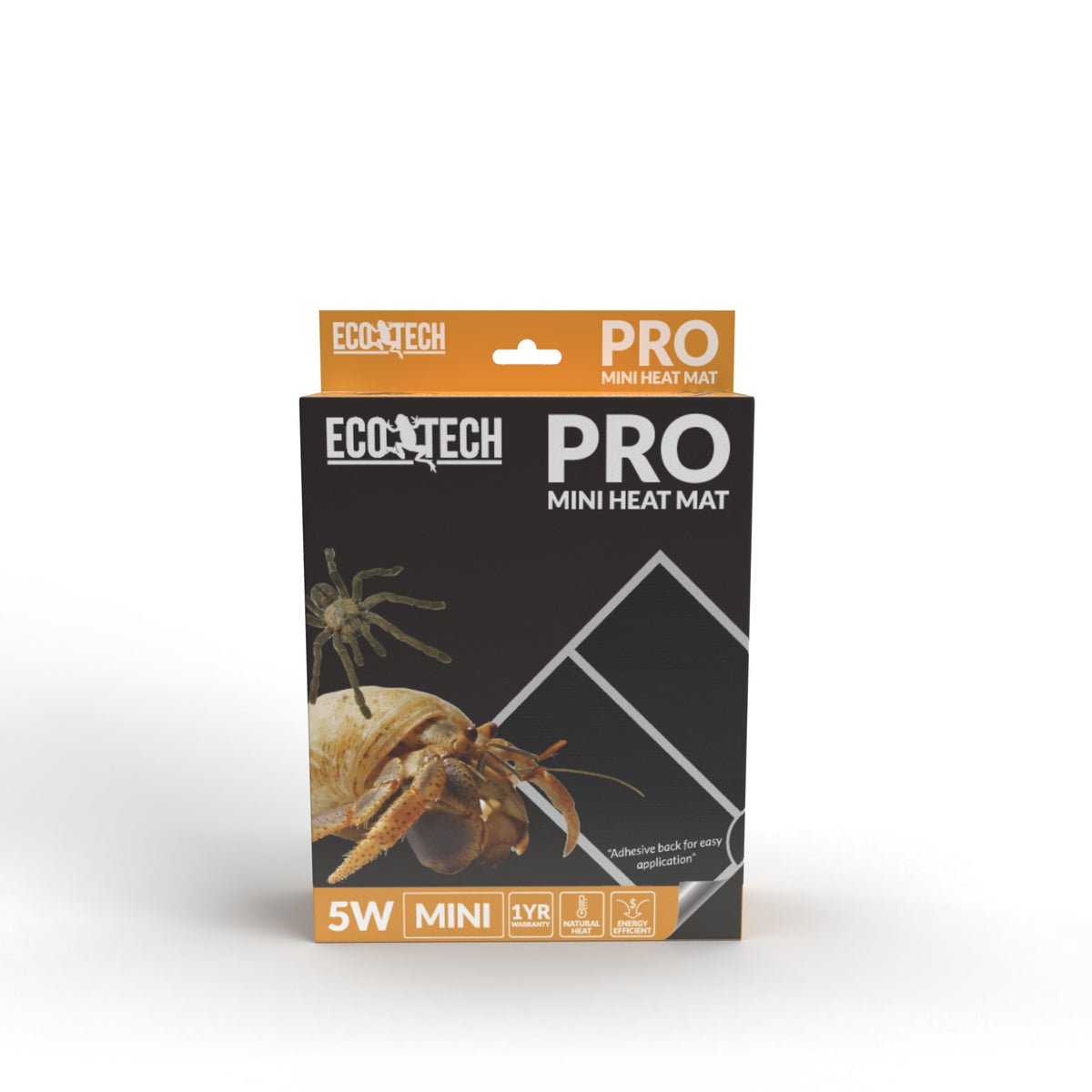 Eco Tech Hermit Crab Heat Mat 5W 14 x 15cm | PeekAPaw Pet Supplies