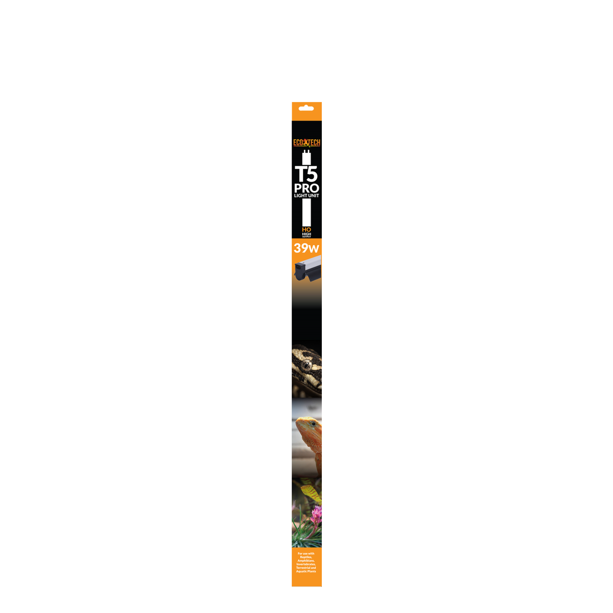 Eco Tech T5 HO Reptile Light Unit - 39W | PeekAPaw Pet Supplies