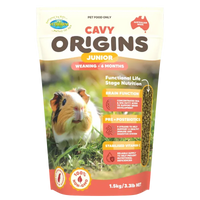 Vetafarm Cavy Origins Junior guinea pig pellets bag
