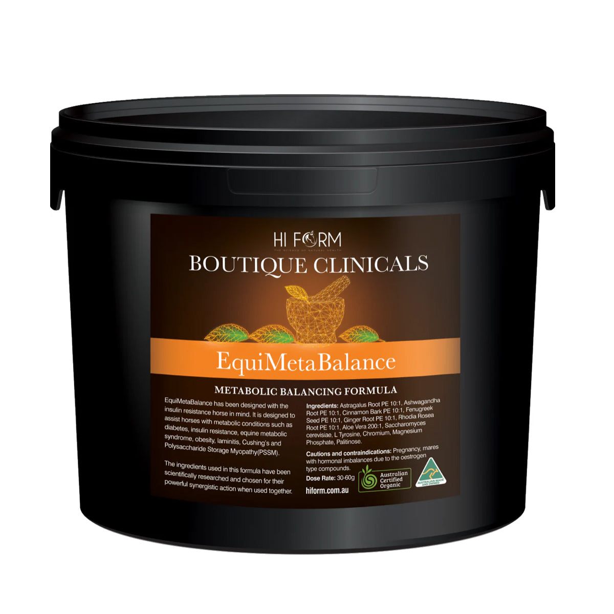 Hi Form EquiMetaBalance metabolic supplement for horses