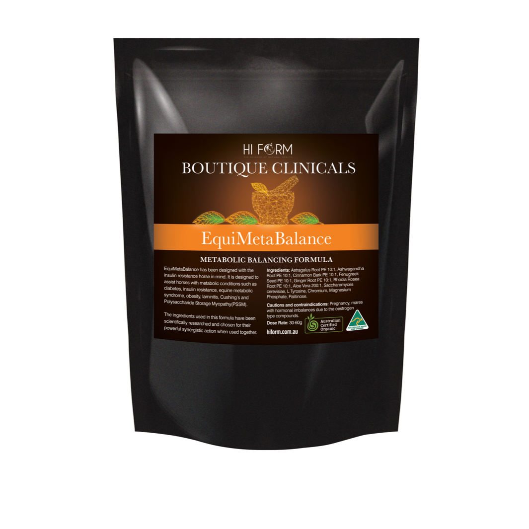 Hi Form EquiMetaBalance pouch packaging