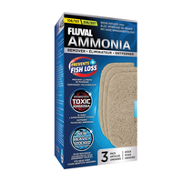Fluval Ammonia Remover Pads - 107 / 207 (3 Pack) | PeekAPaw Pet Supplies