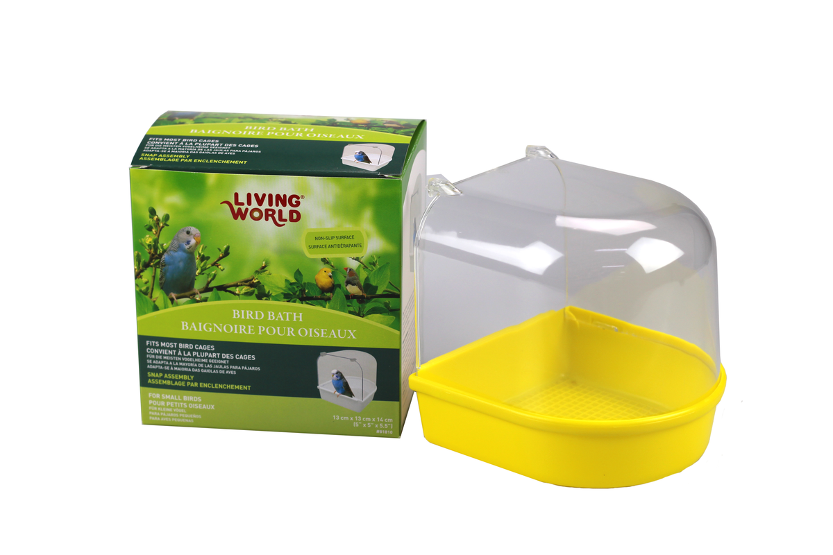 Living World Outside Bird Bath - Large