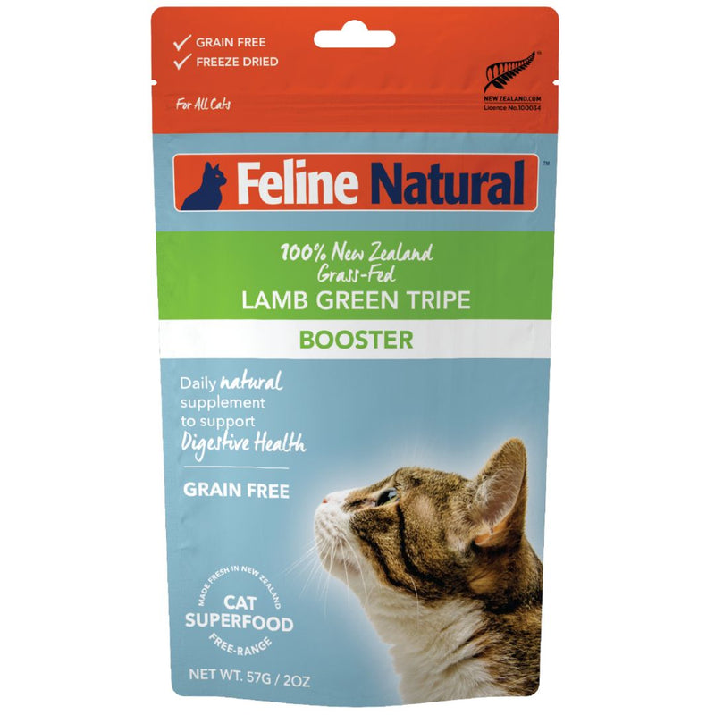 Feline Natural Freeze Dried Lamb Green Tripe Booster