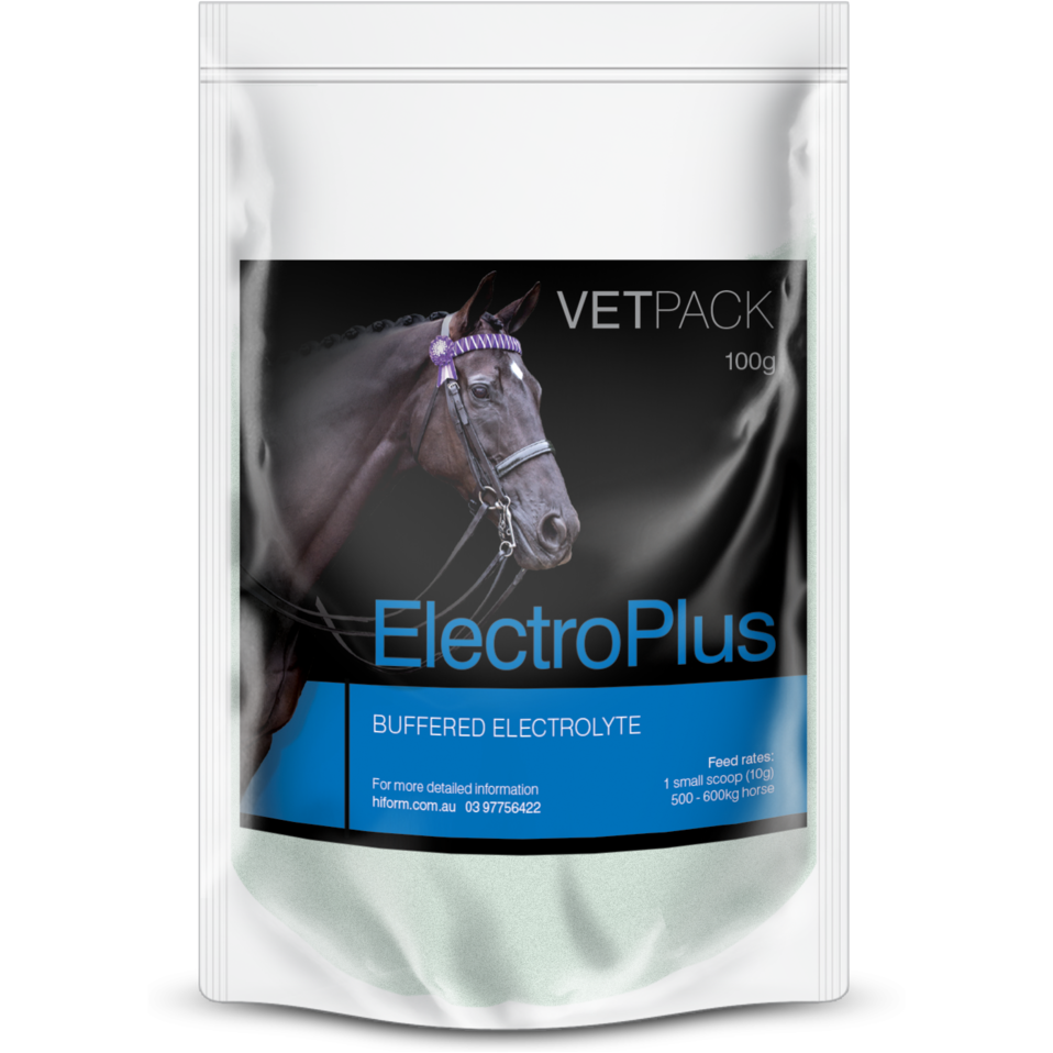 Hi Form ElectroPlus 100g vet pack sachet label