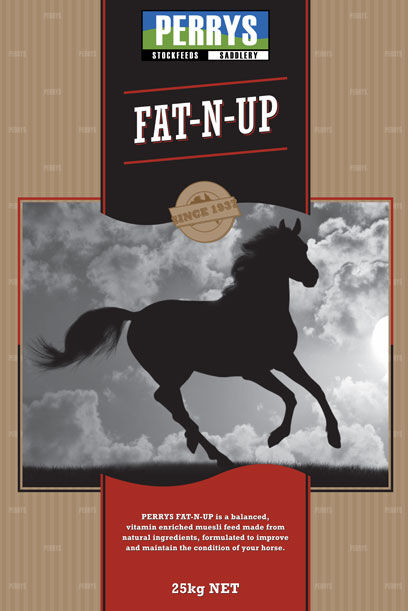 Perrys Fat N Up Horse Feed product pack shot