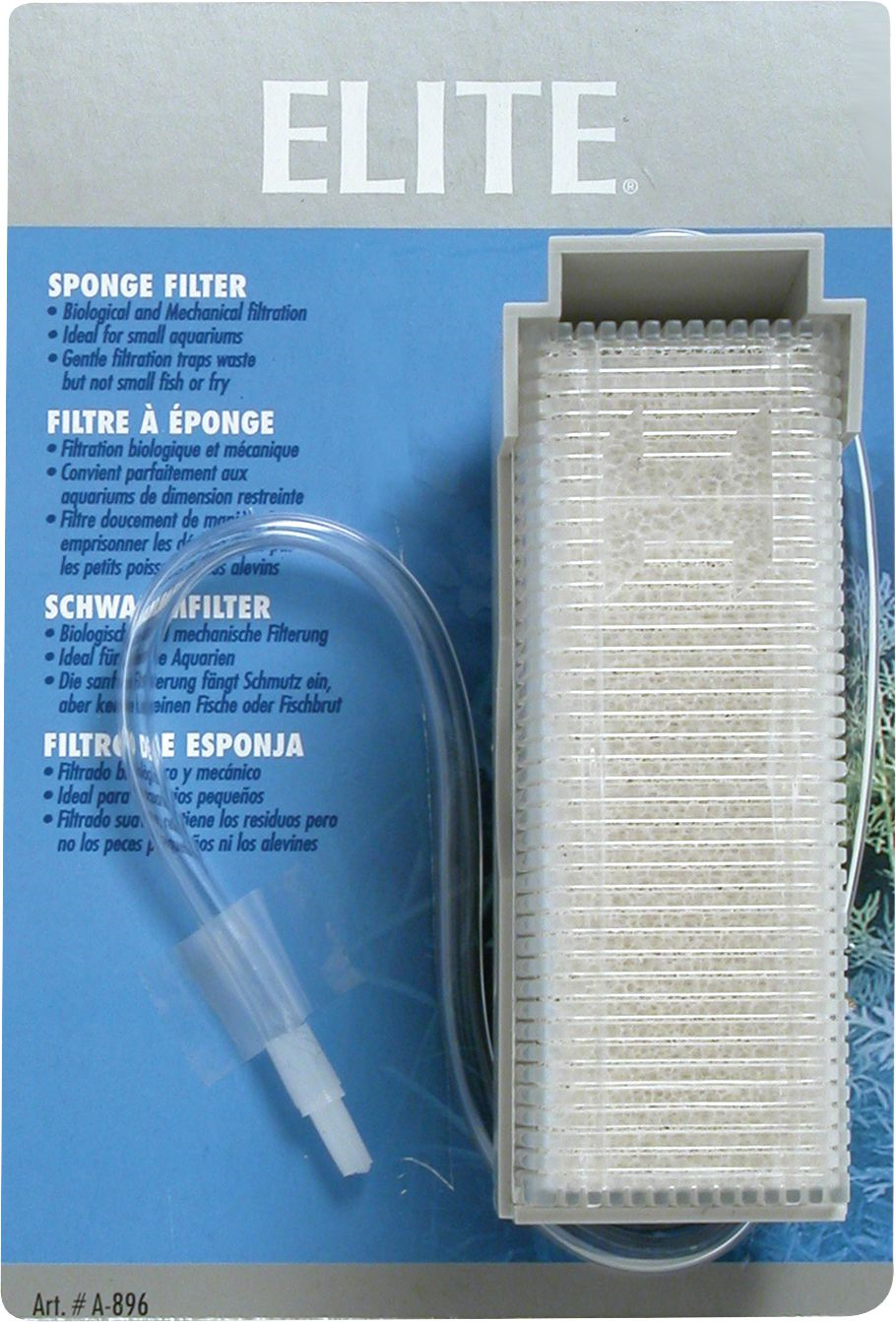 Hagen Elite Mini Filter Replacement Media - Foam / Carbon Cartridge