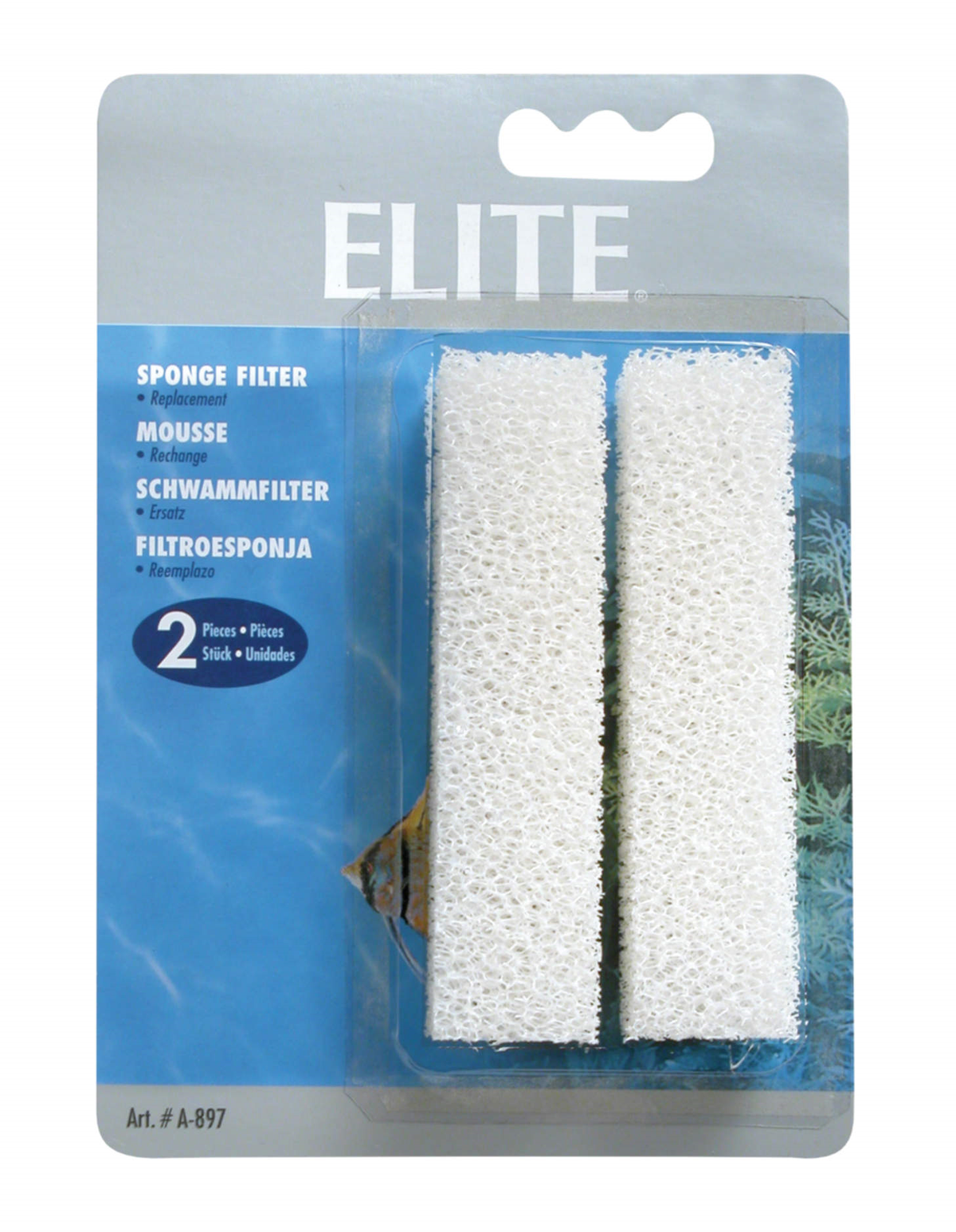 Hagen Elite Mini Filter Replacement Media - Foam Insert (2 Pack)