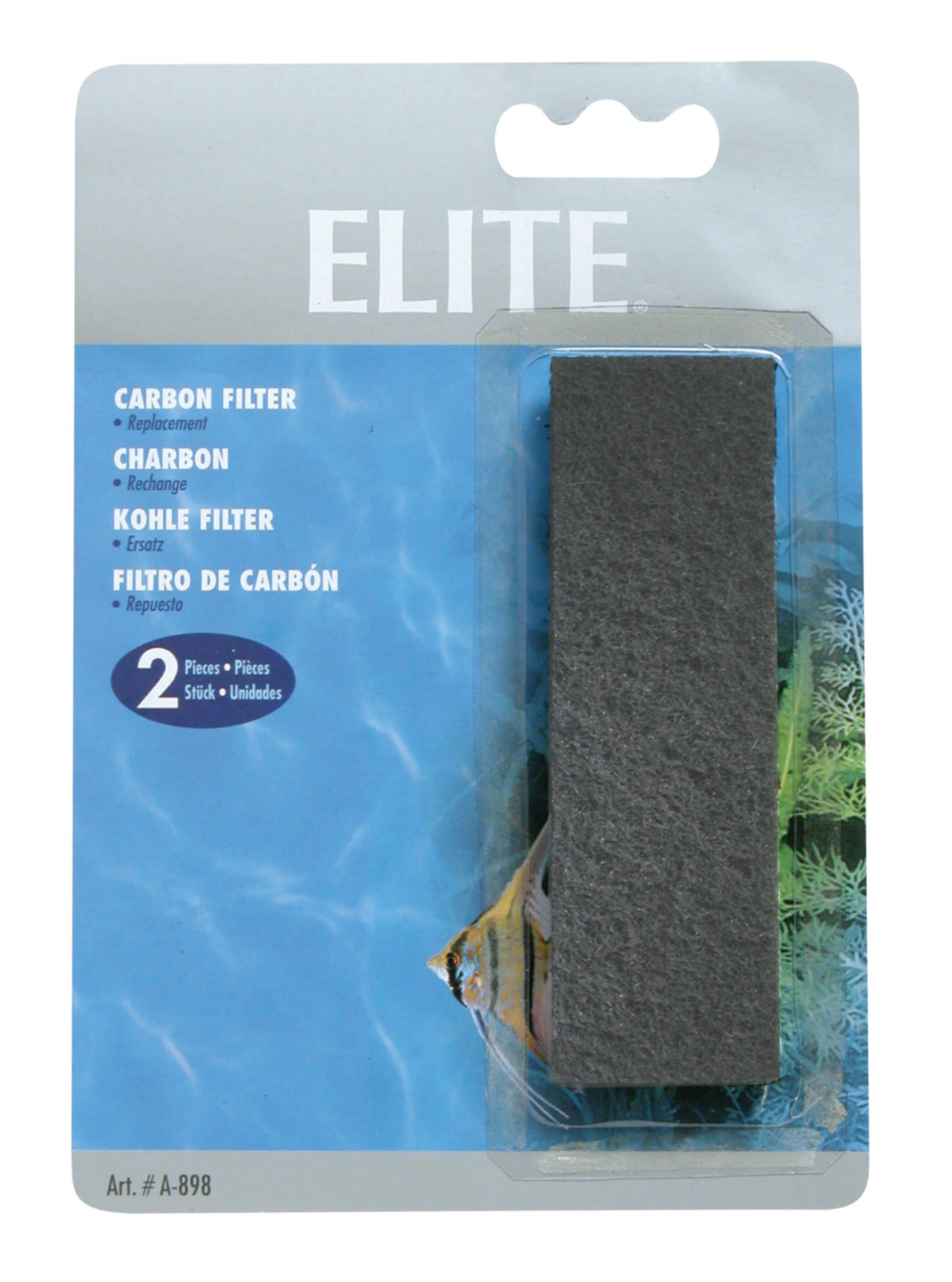Hagen Elite Mini Filter Replacement Media - Carbon Insert (2 Pack)
