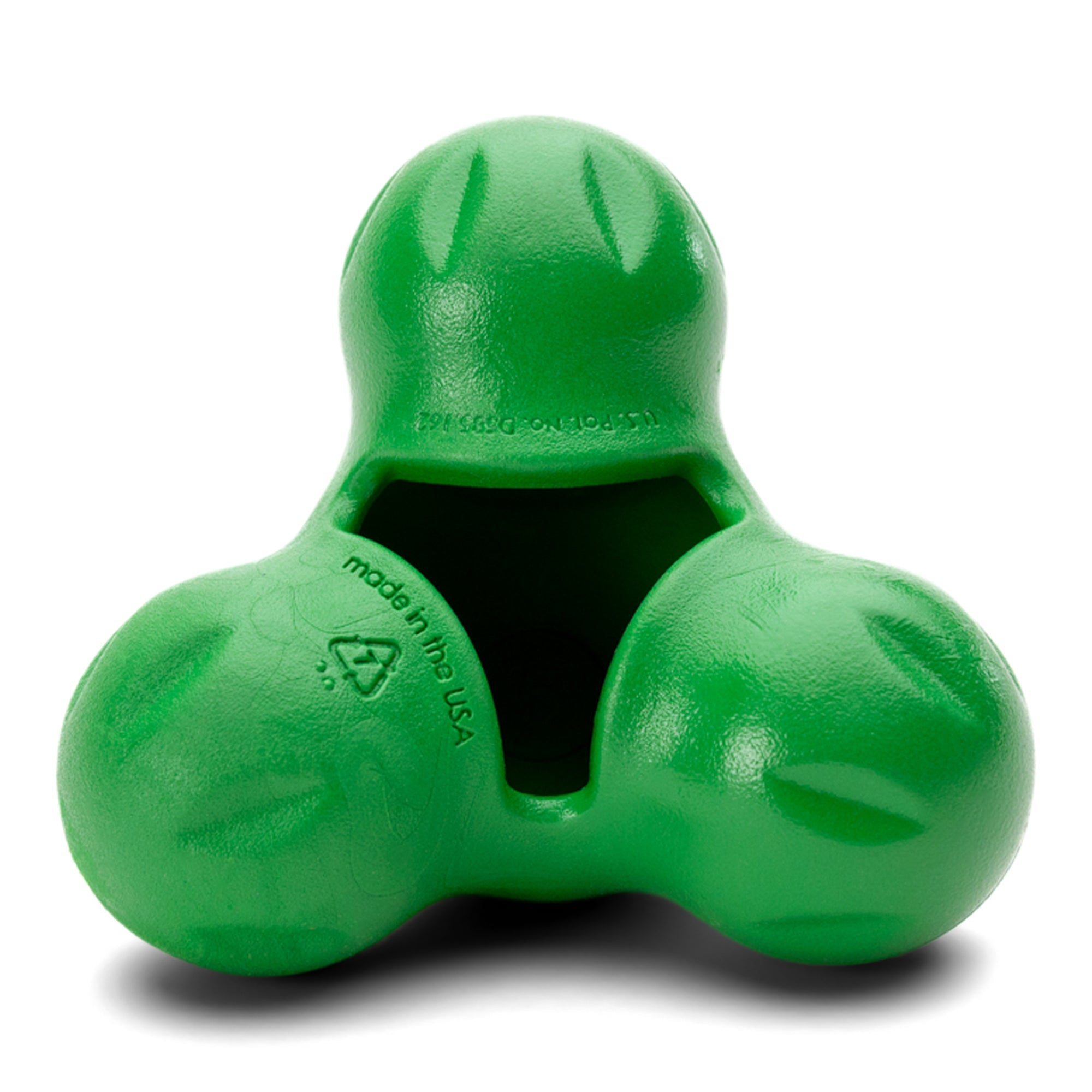 West Paw Tux Treat Dispensing Dog Toy - Small Clover by PeekAPaw