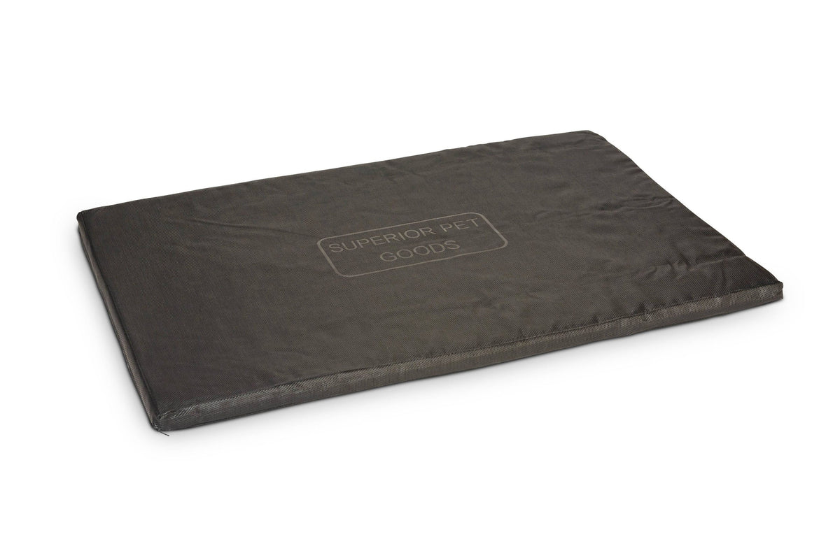 Superior Pet Goods Heavy Duty Flea-Free Dog Mat in black Textilene