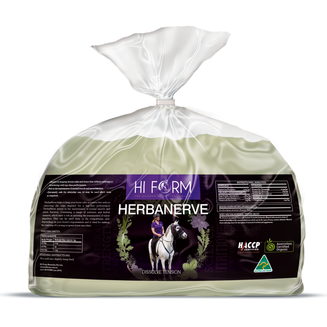 Hi Form HerbaNerve pouch packaging