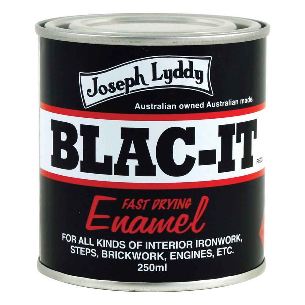Joseph Lyddy Blac-It black hoof dressing 250ml bottle