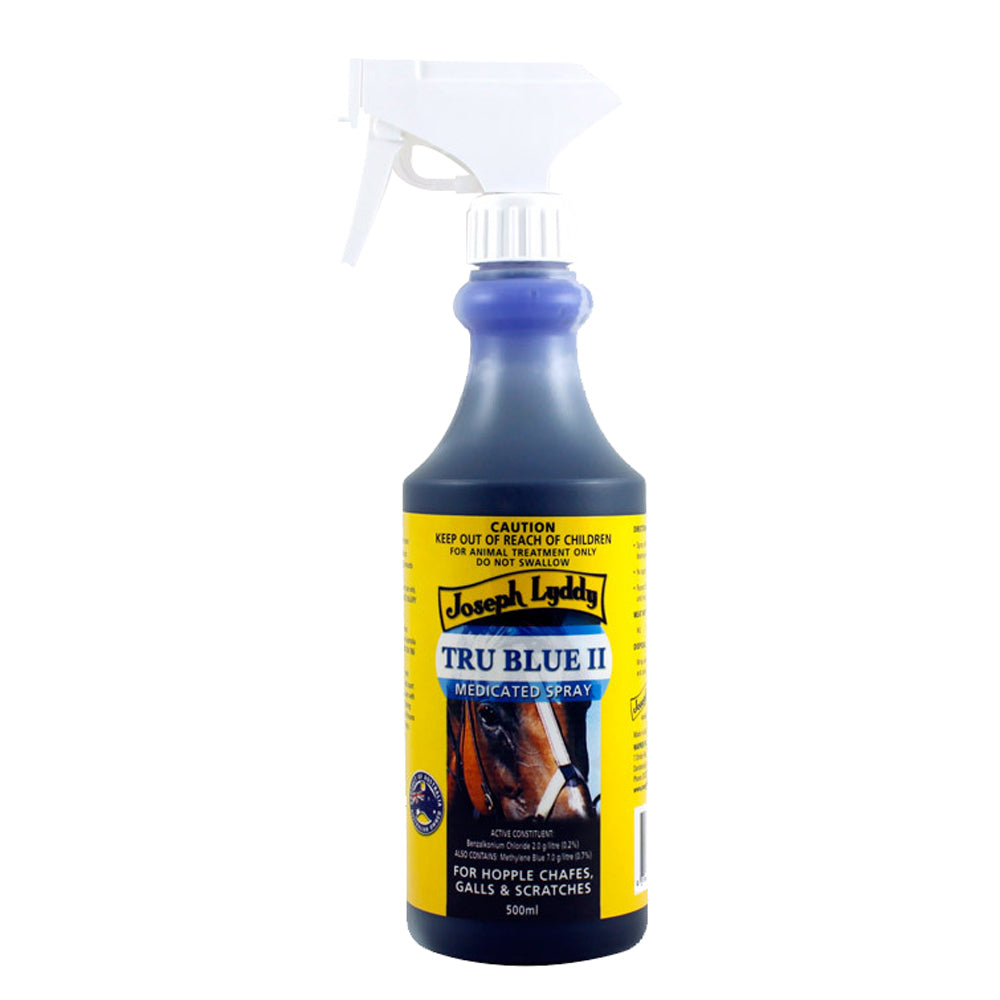 Joseph Lyddy Tru Blue II medicated spray 500ml bottle