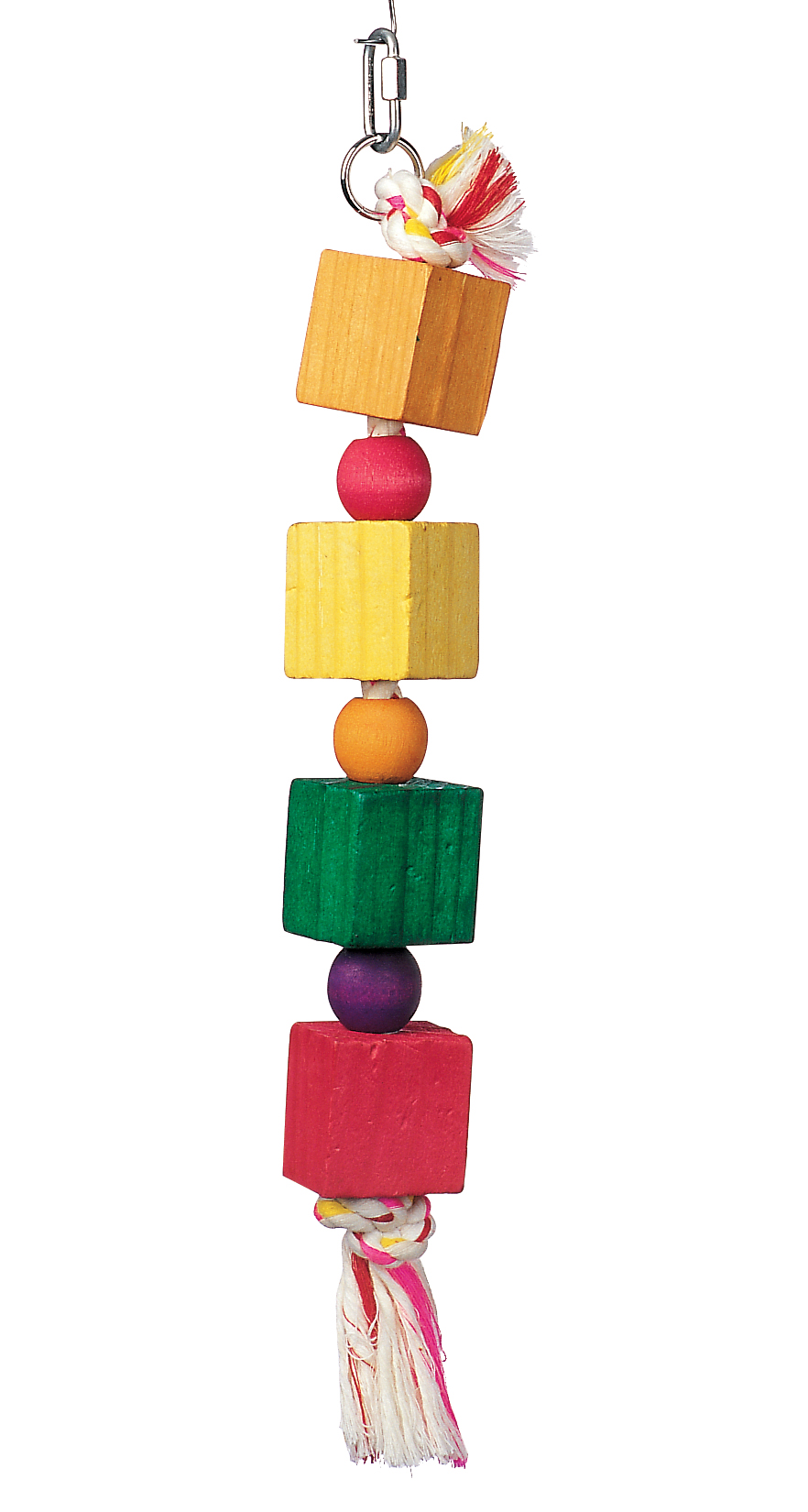 Living World JungleWood Rope Four Blocks and Beads